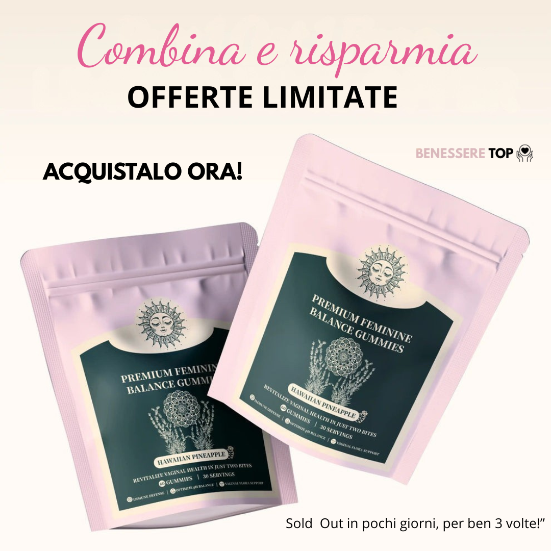 BenessereTop®️ Dolce Equilibrio Femminile Gummies - Il mio negozio